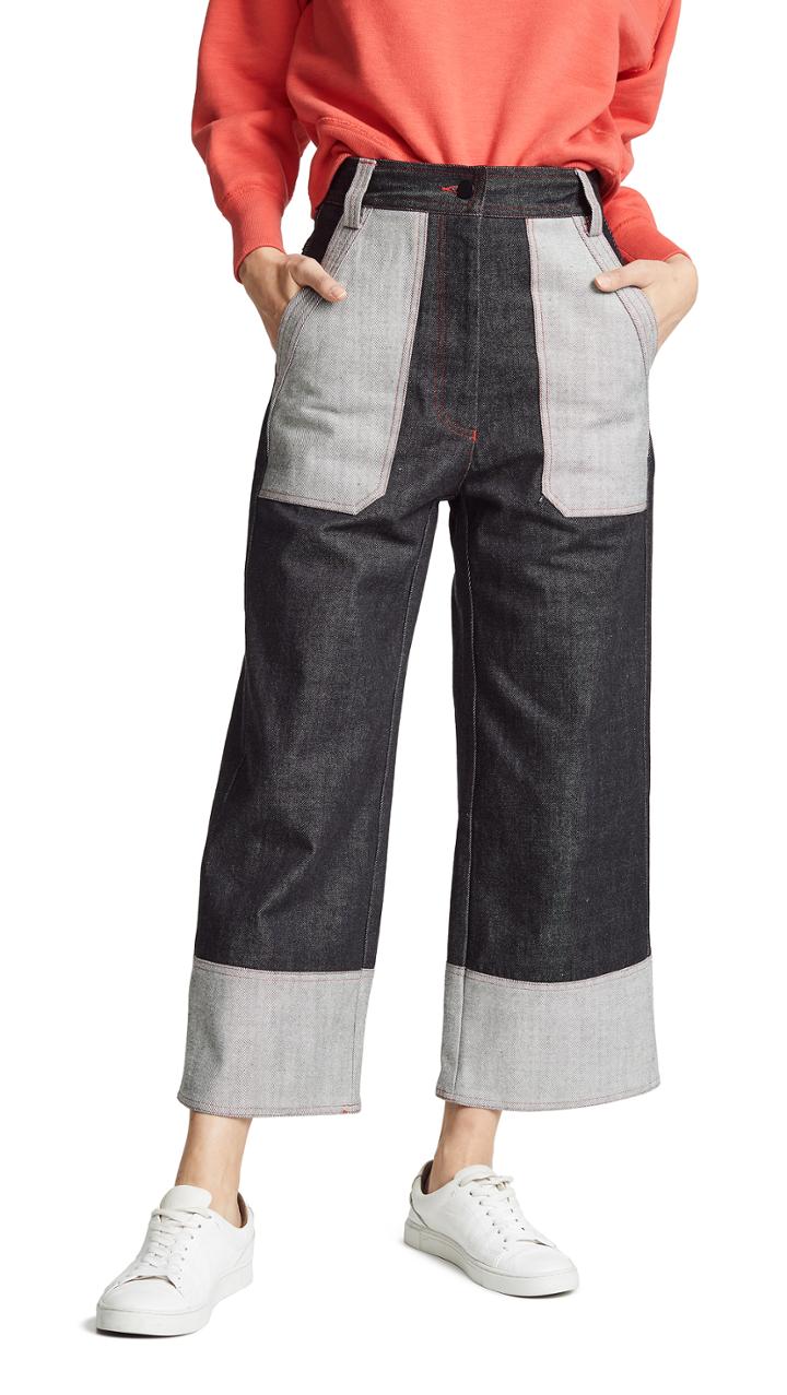 Lee Mathews Japanese Denim Culotte Jeans