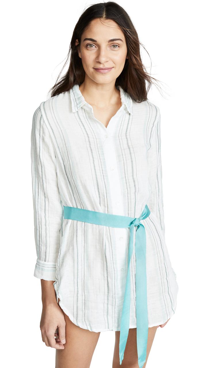 Eberjey Villa Stripe Jack Dress