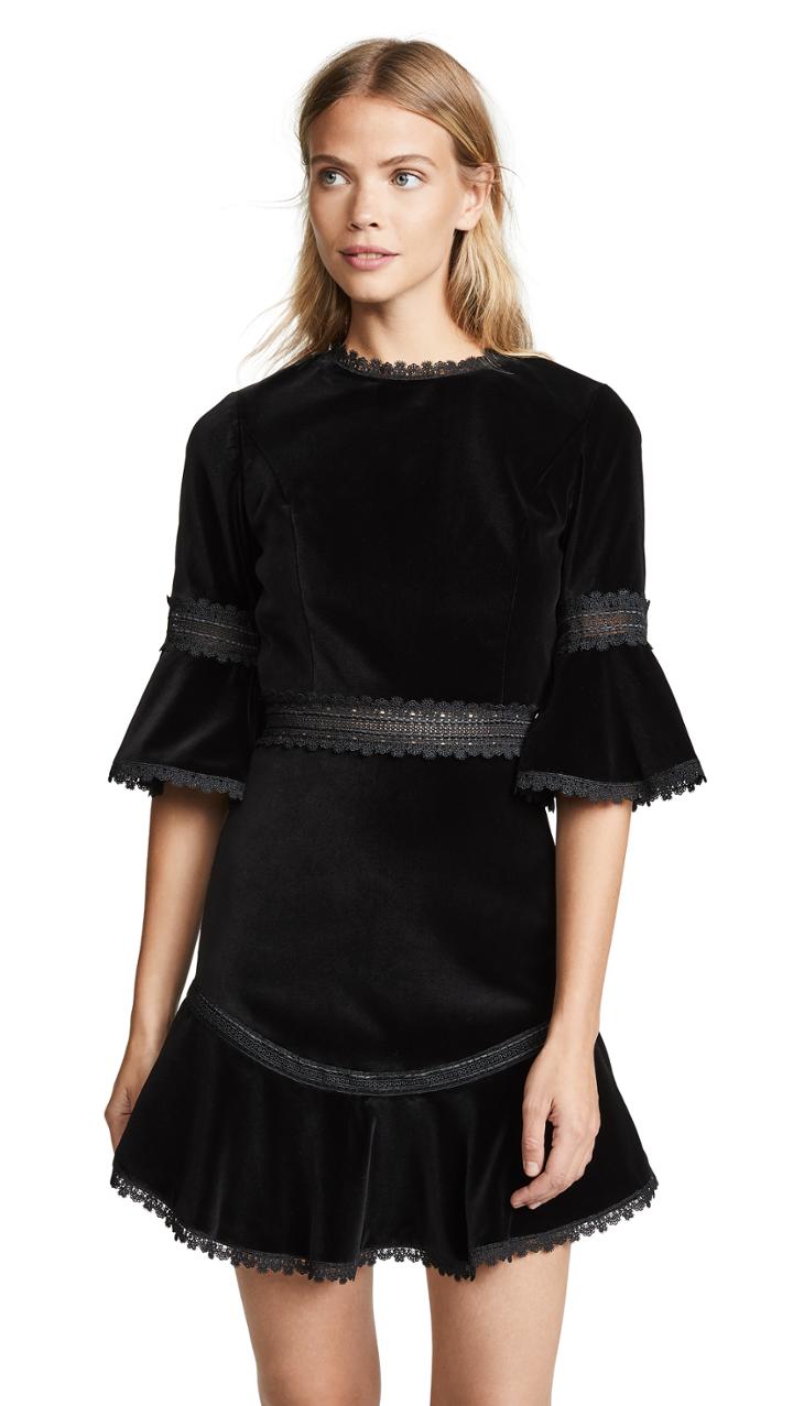 Alice Olivia Doloris Flare Dress