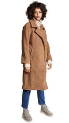 J O A Teddy Coat