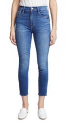 Frame Le Skinny De Jeanne Raw Stagger Jeans