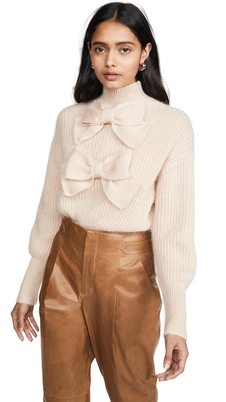 Zimmermann Resistance Mohair Batwing Sweater