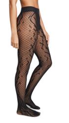 Wolford Crossband Net Tights