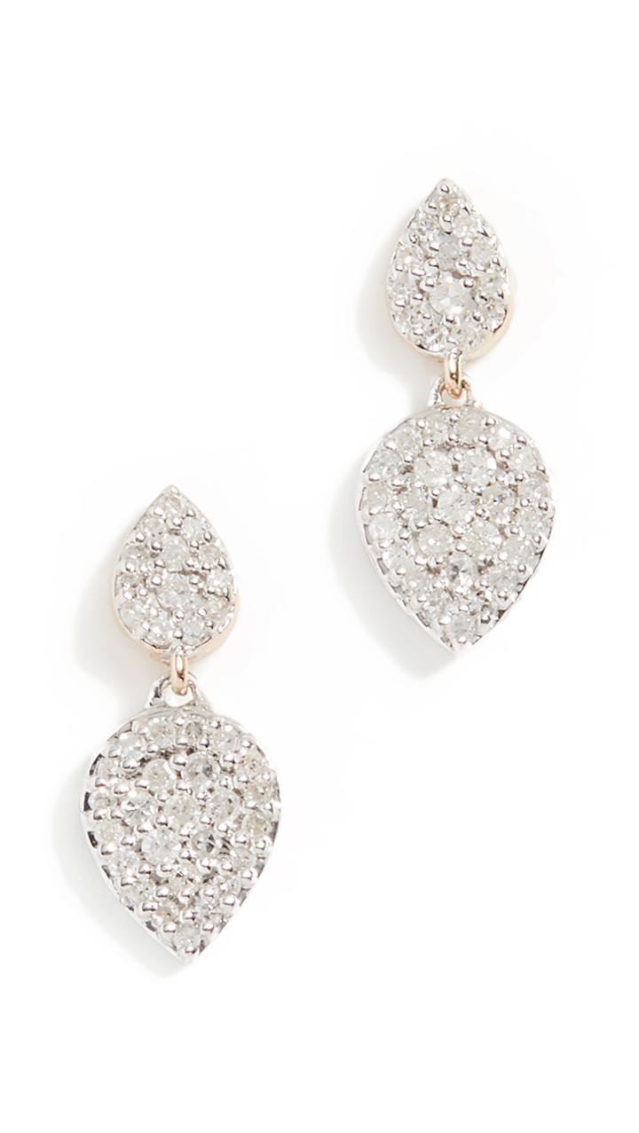 Adina Reyter 14k Double Teardrop Post Earrings