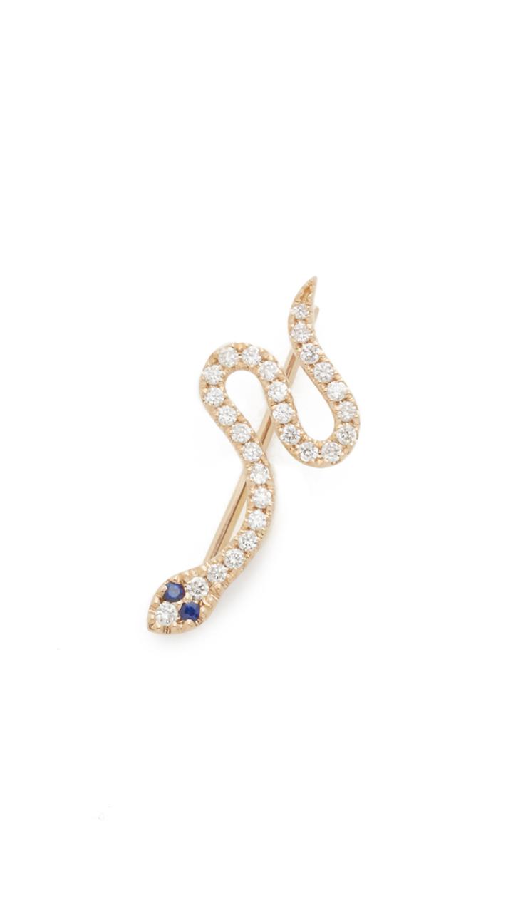 Sydney Evan 14k Gold Snake Ear Climber