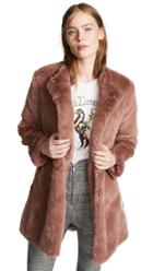 Bb Dakota Love You Furever Faux Fur Coat