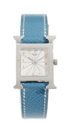 What Goes Around Comes Around Hermes H Hour Pm Watch