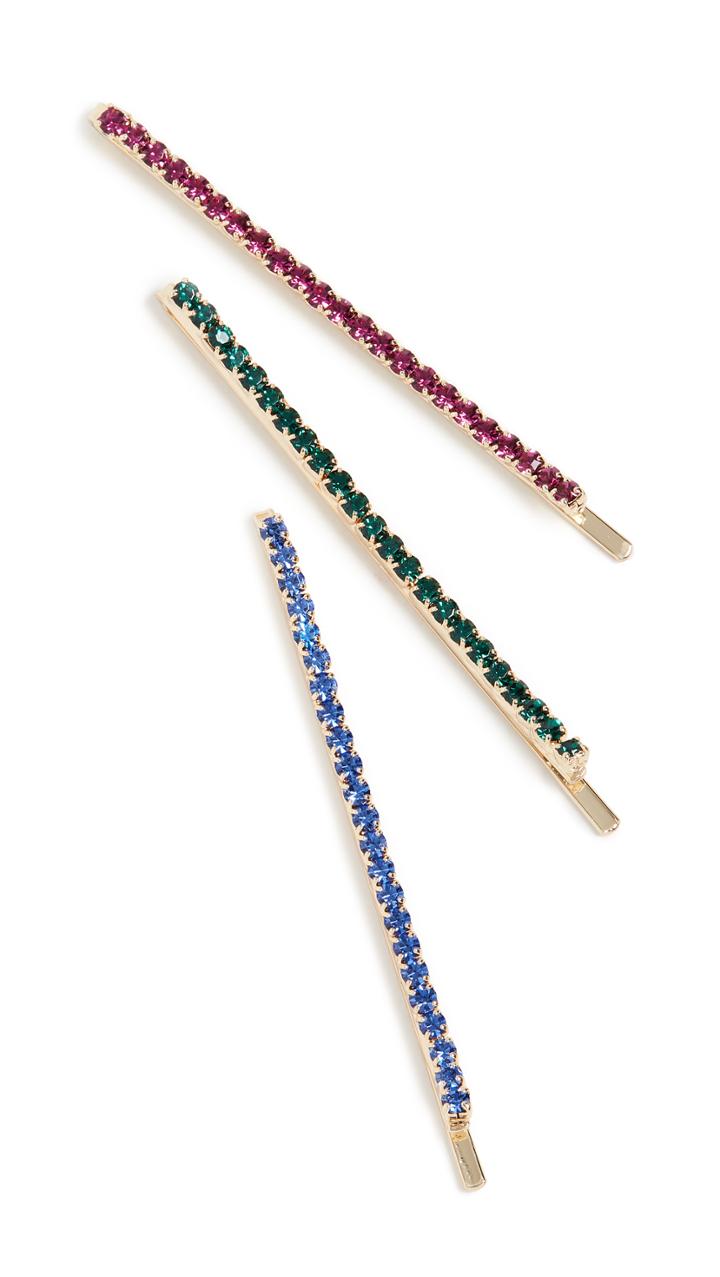 Shashi Color Stone Bobby Pins