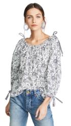 La Vie Rebecca Taylor Long Sleeve Provencal Top