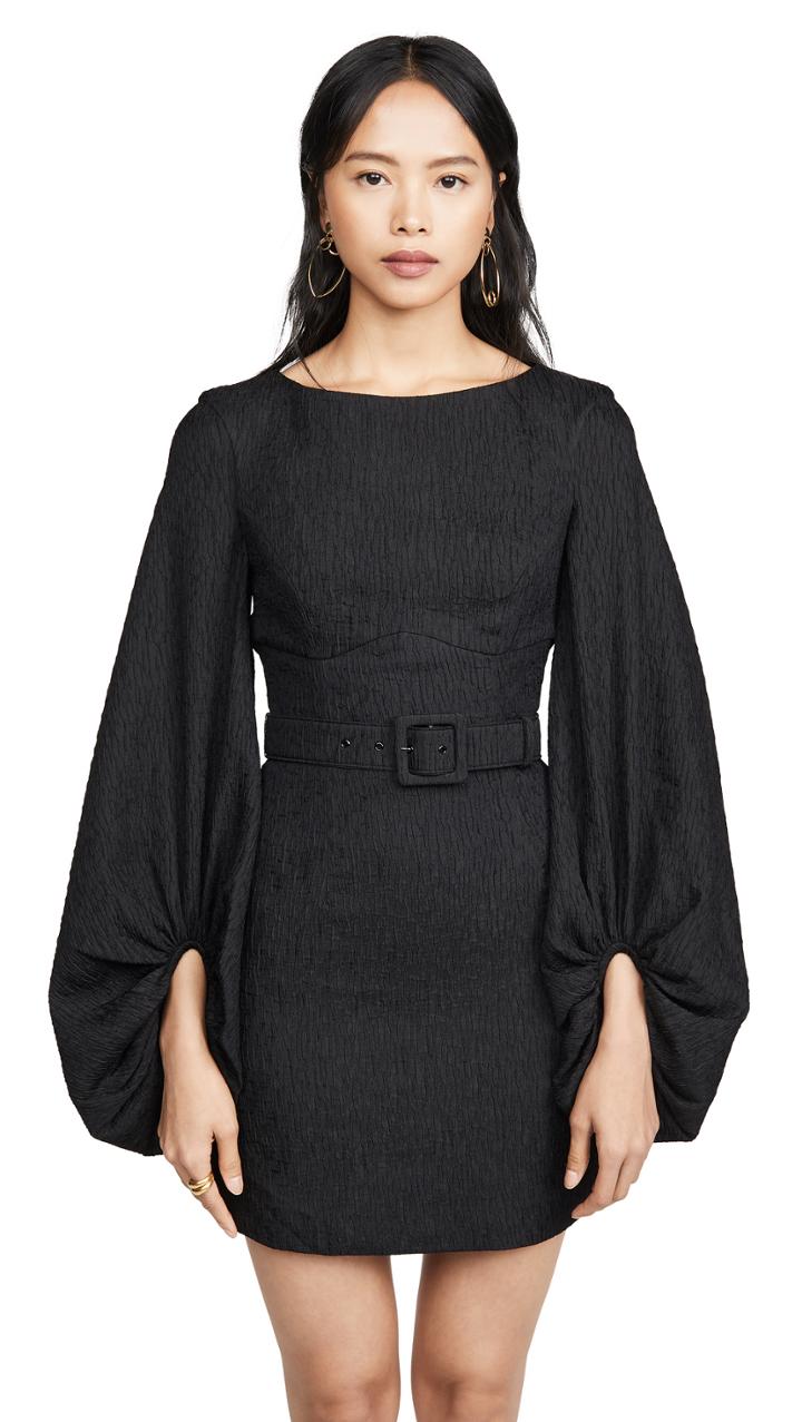 Rebecca Vallance Greta Long Sleeve Mini Dress