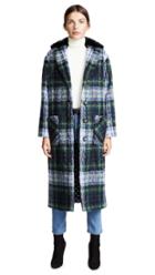 Boutique Moschino Plaid Coat