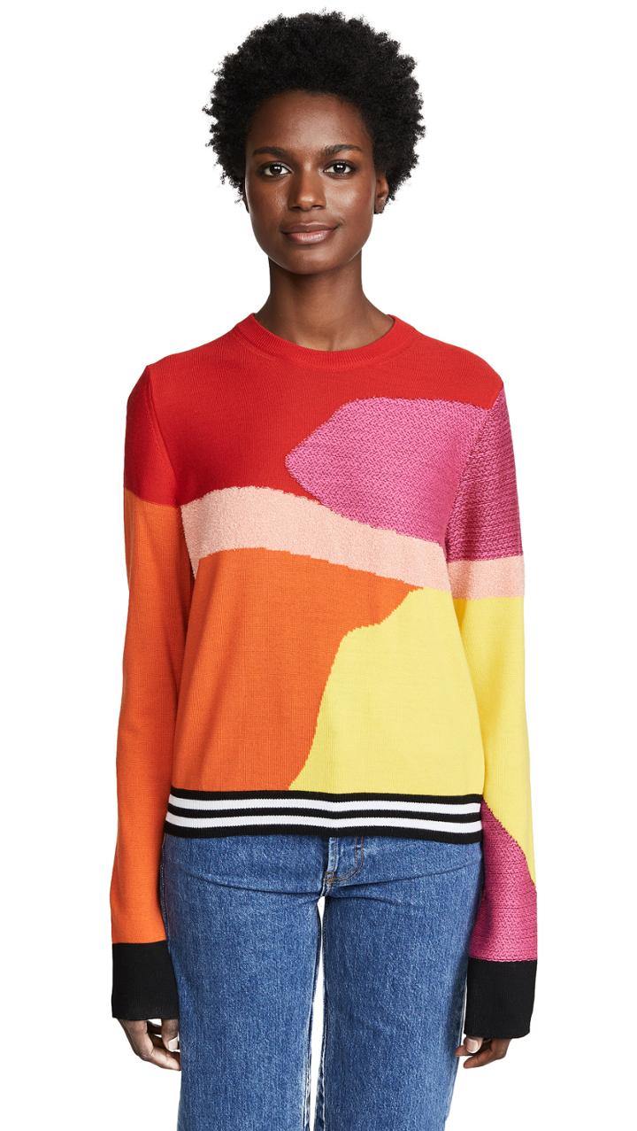 Paul Smith Multicolor Optic Print Sweater
