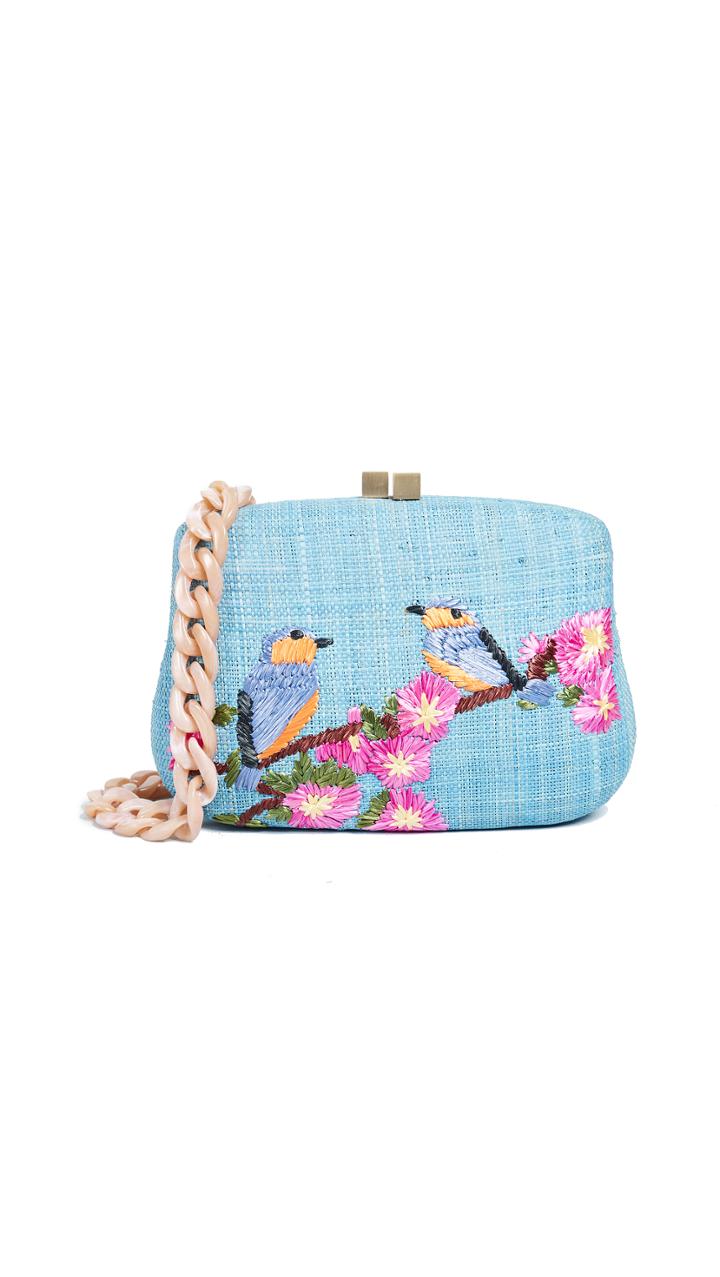 Serpui Marie Blair Birds Clutch