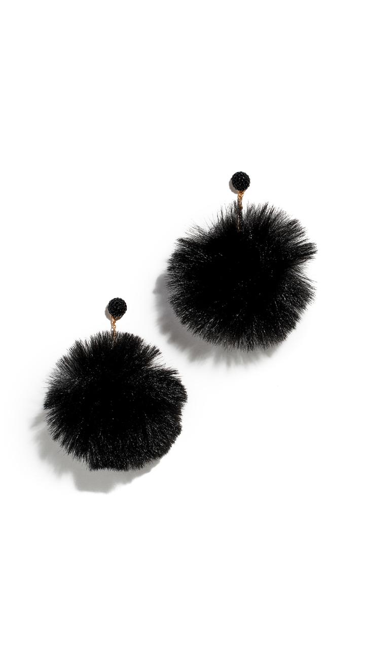 Kate Spade New York Chic And Cushy Pouf Earrings