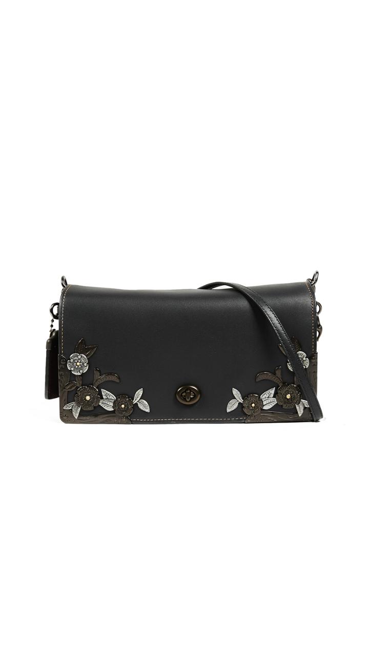 Coach 1941 Metal Tea Rose Dinky Bag