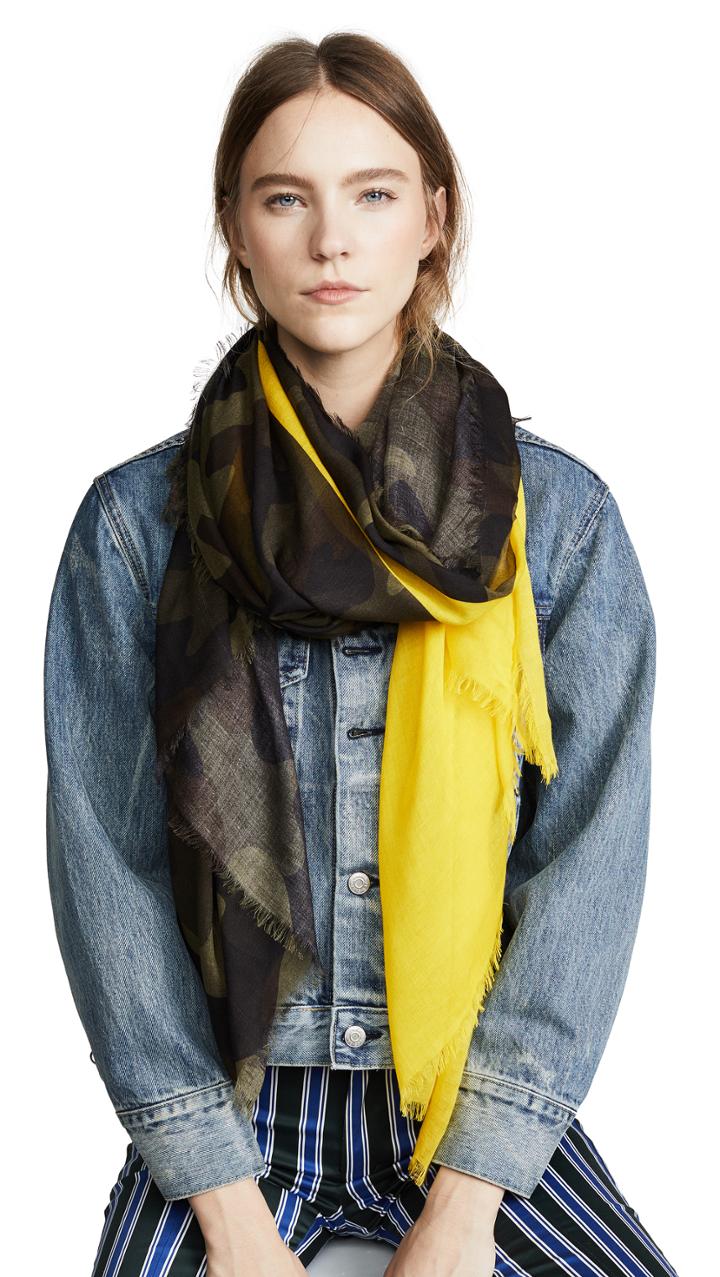 Franco Ferrari Camo Scarf