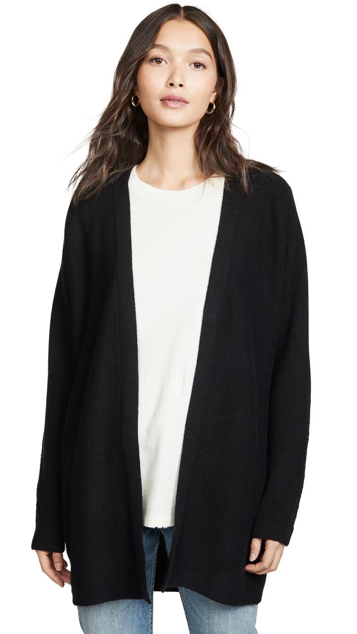 Theory Oversized Cashmere Cardigan