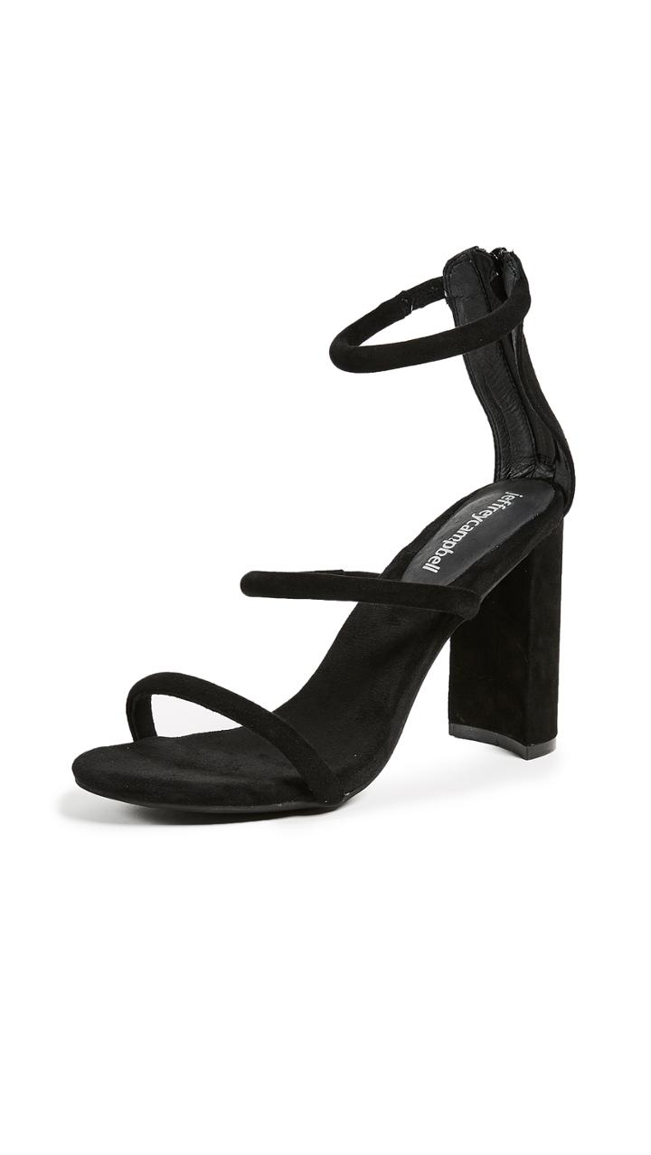 Jeffrey Campbell Lexia Block Heel Sandals