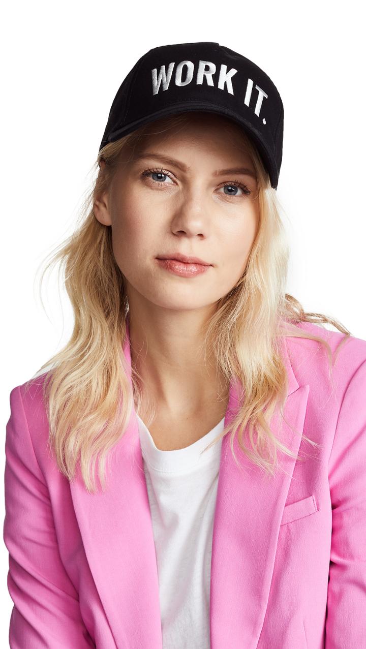 Kate Spade New York Work It Baseball Cap