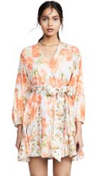 Alice Olivia Pali Keyhole Godet Dress