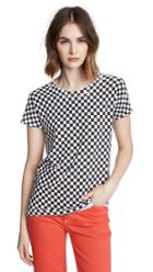 Rag Bone Jean Check Print Tee