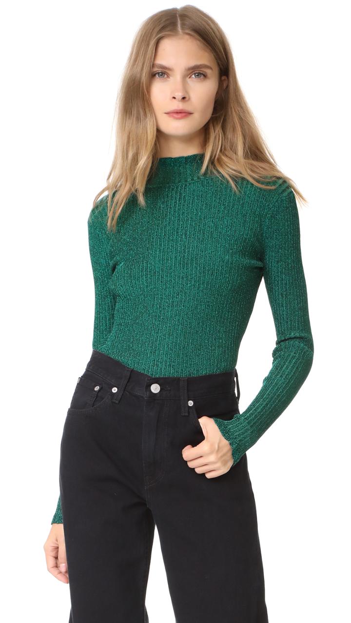 Milly Stardust Ribbed Pullover