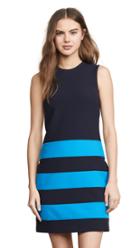 Victoria Victoria Beckham Striped Shift Dress