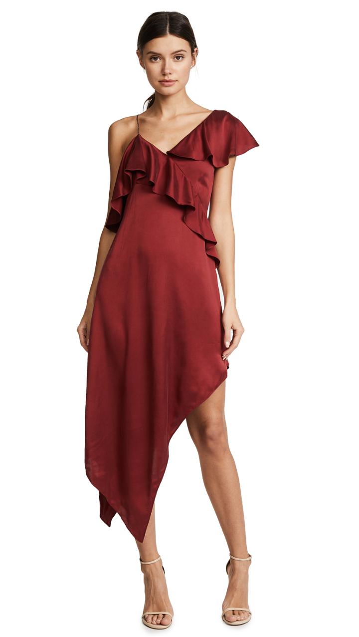 Haute Hippie All You Need Is Love Asymmetrical Dress