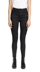 Frame Tux Noir Band Skinny Jeans