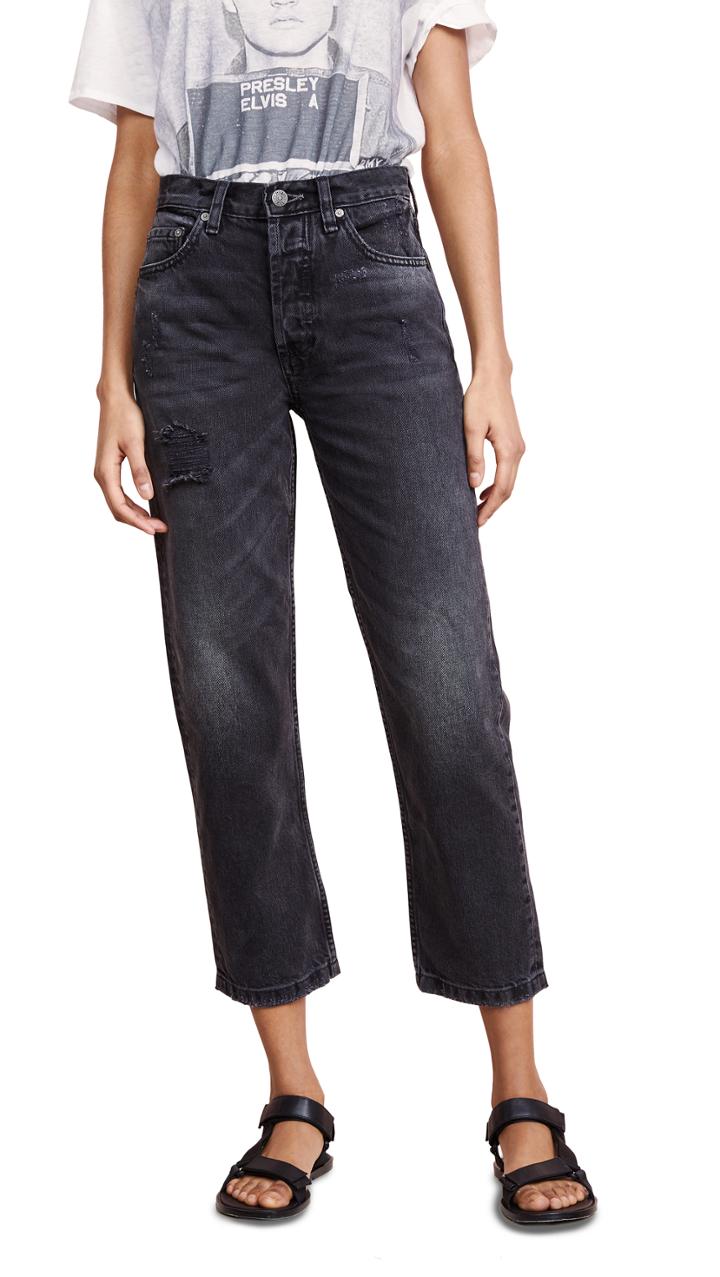 Boyish Tommy High Rise Rigid Straight Jeans