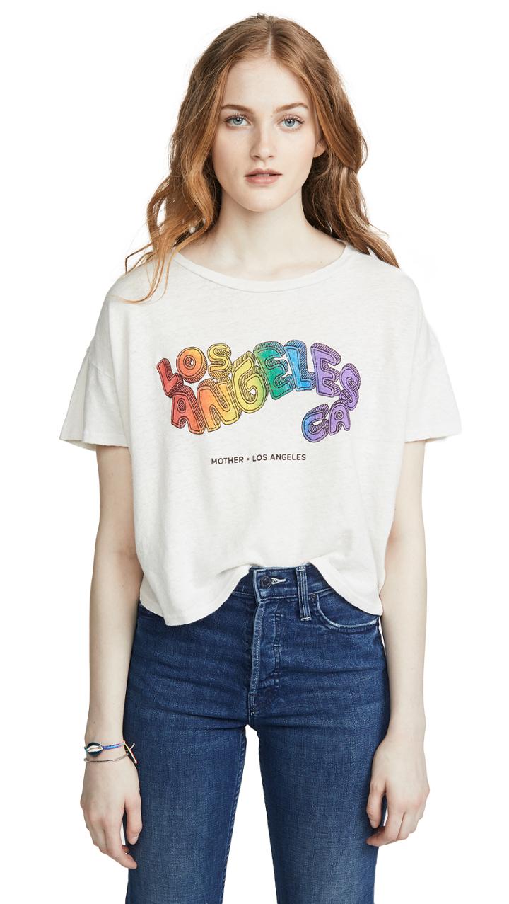 Mother The High Sparrow Crop Tee
