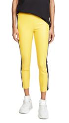 Sprwmn Tuxedo Stripe Capri Leggings