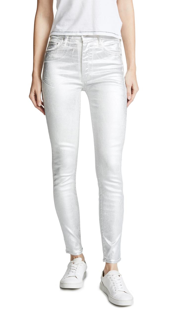 Mother High Waisted Looker Ankle Pants
