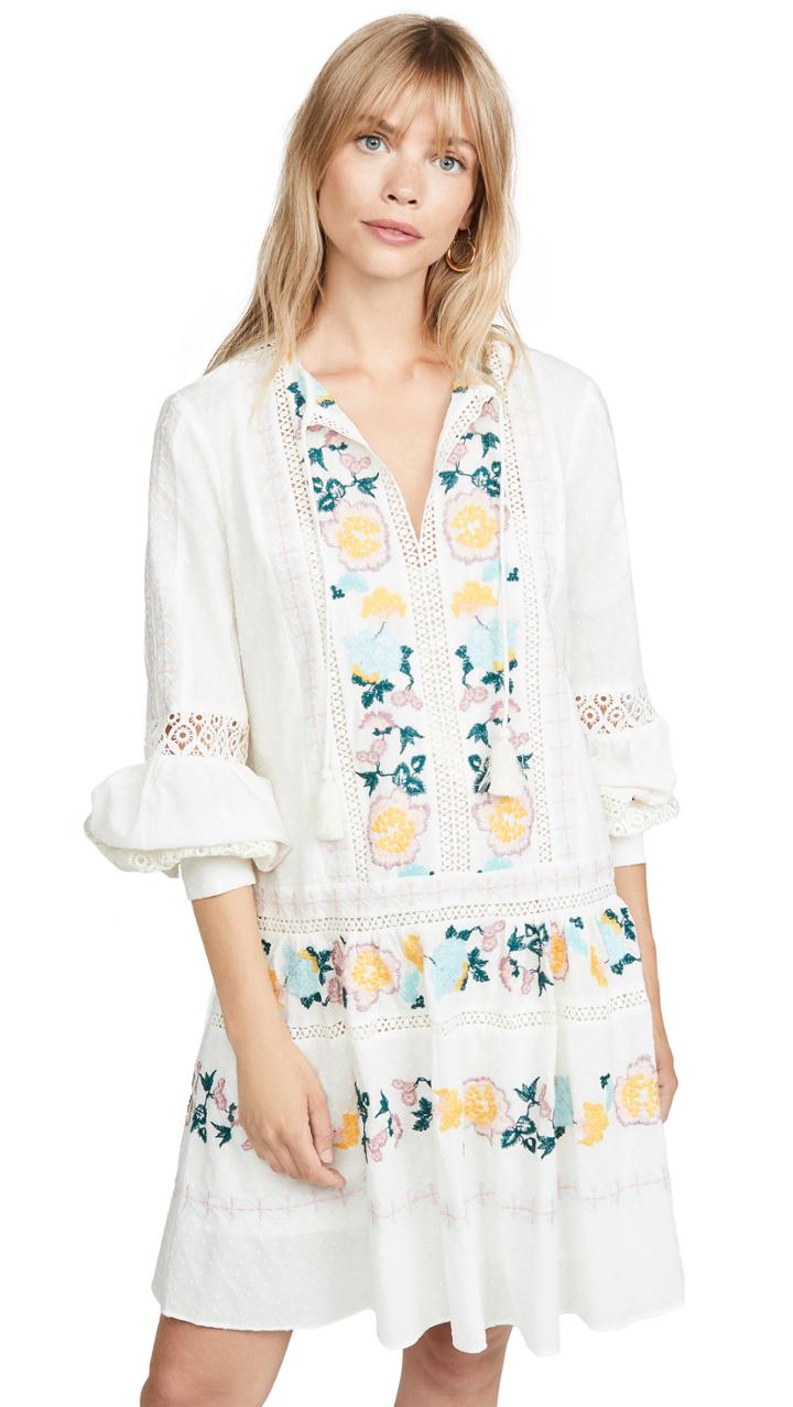 Tory Burch Richa Swiss Dot Cotton Dress