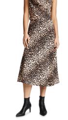 Valencia Vine Leopard Skirt