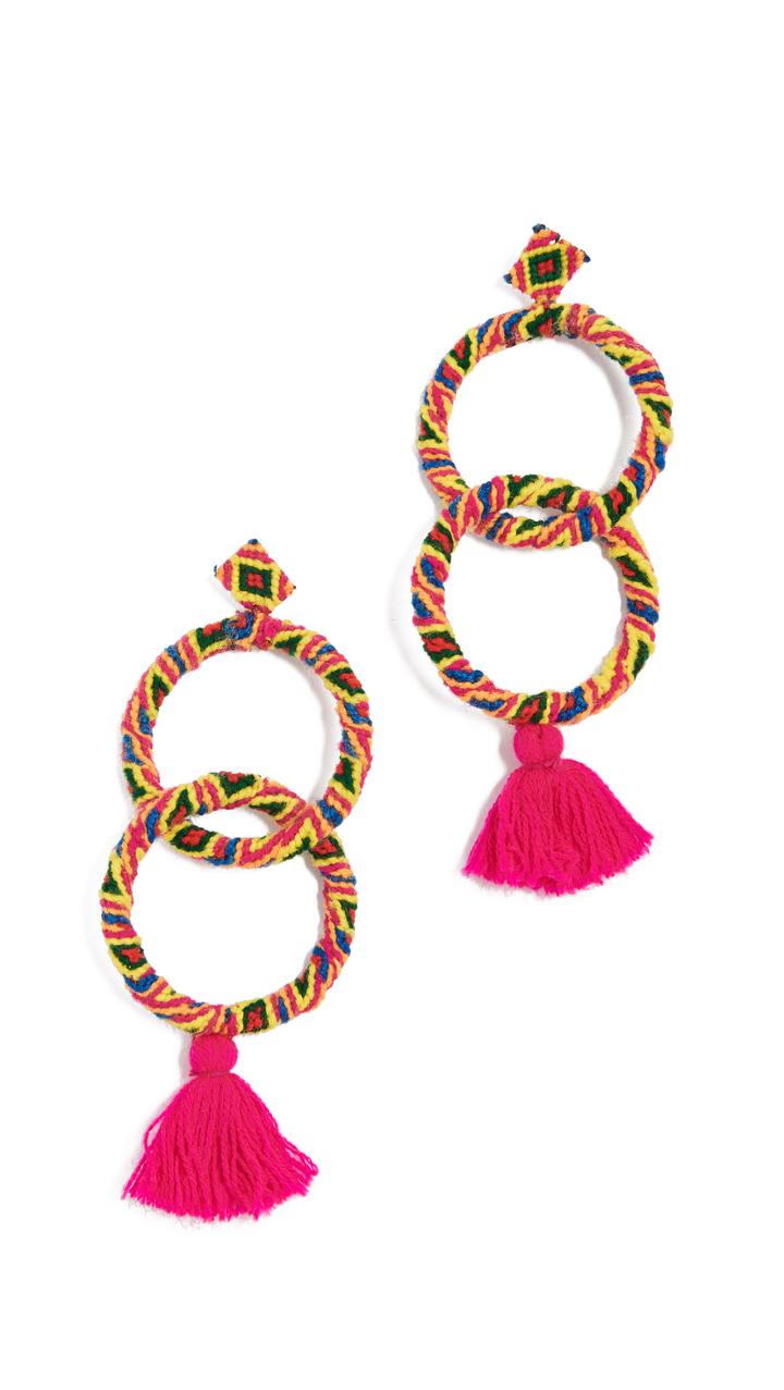 Alexis Bittar Graduated Hoop Earrings