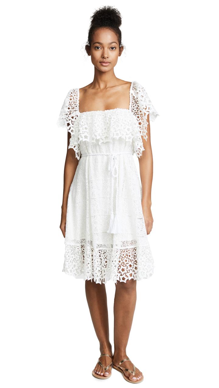 Miguelina Lotus Lace Haven Dress