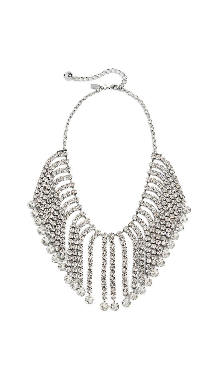Kate Spade New York Glitzville Fringe Collar Necklace