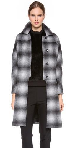 10 Crosby Derek Lam Oversized Plaid Coat