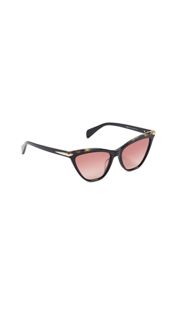 Rag Bone Acetate Cat Eye Sunglasses