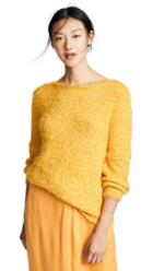 Bb Dakota Shrug It Off Boucle Balloon Sleeve Sweater
