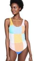 Paper London Island Hopping Scoop Swimsuit