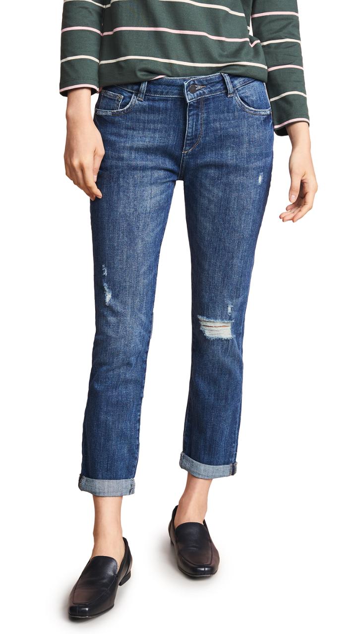 Dl1961 Stevie Slim Boyfriend Jeans
