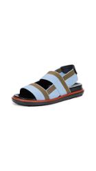 Marni Fussbett Two Band Slingback Sandals
