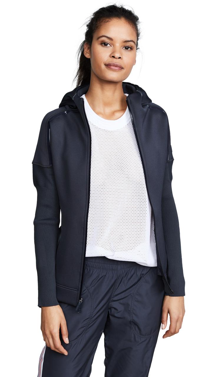 Adidas By Stella Mccartney Z N E Hoodie Knit Top