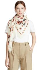 Tory Burch Mountain Paisley Oversized Square Scarf