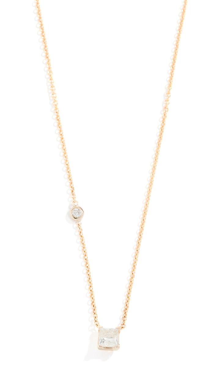 Shay 18k Diamond Solitaire Necklace