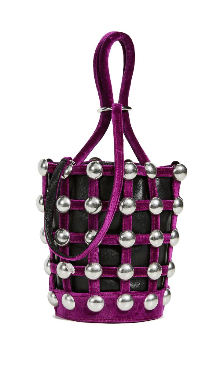 Alexander Wang Roxy Cage Mini Bucket Bag