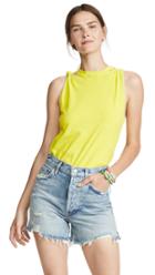 Free People The Twist Solid Tank