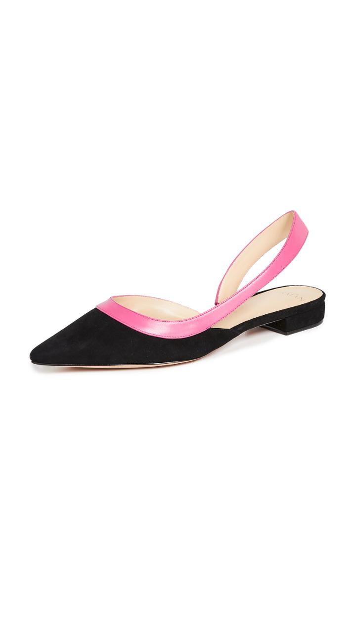 Alexandre Birman Wavee Slingback Flats